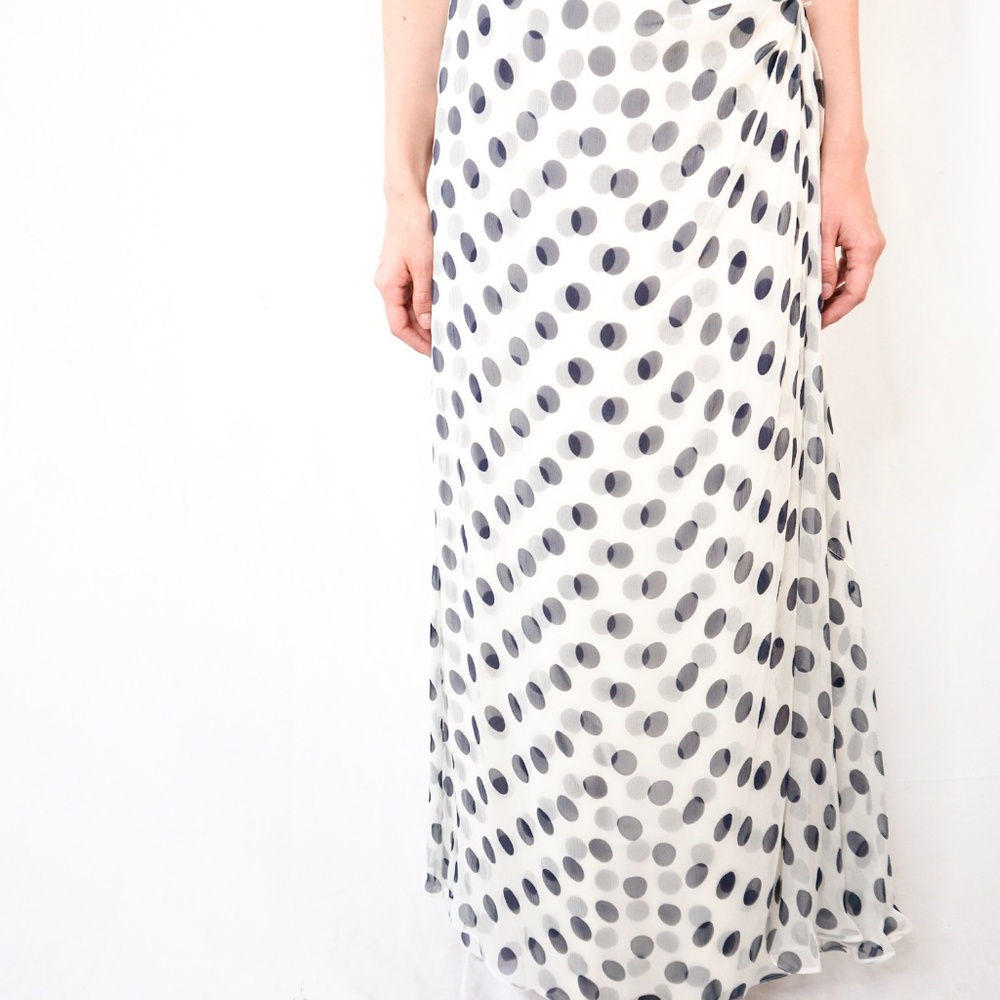 CAROLINA HERRERA Couture PolkaDot Strapless Dress - Picture 2 of 8